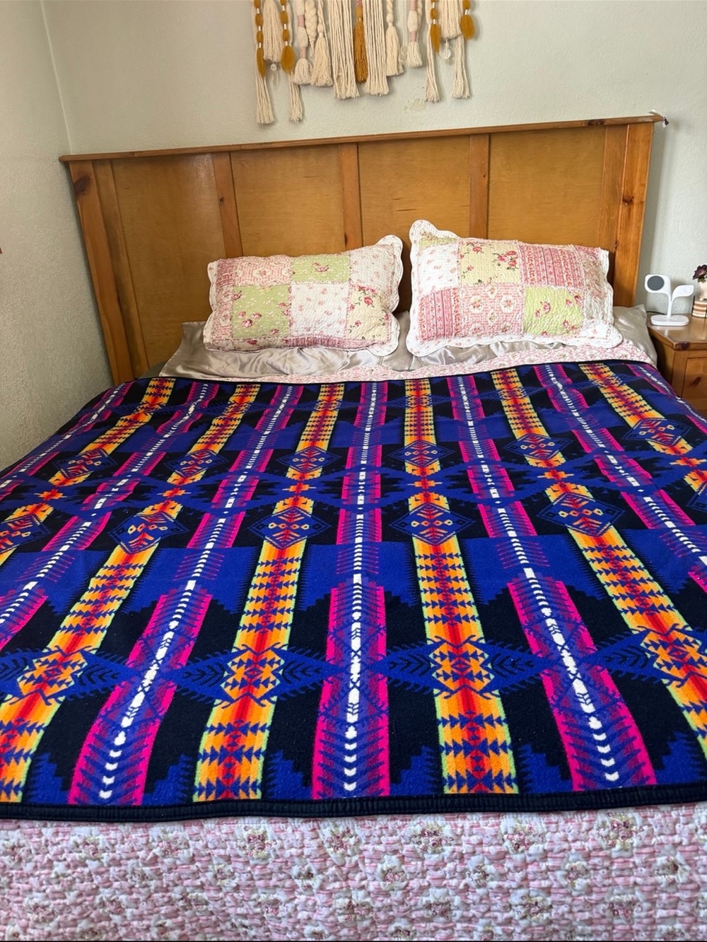 Pendleton Beaver State Wool Blanket Aztec Tribal Print